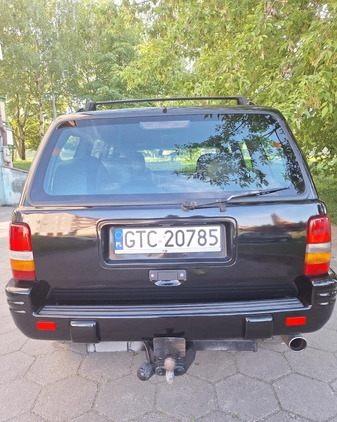 Jeep Grand Cherokee cena 34000 przebieg: 319408, rok produkcji 1997 z Tczew małe 326